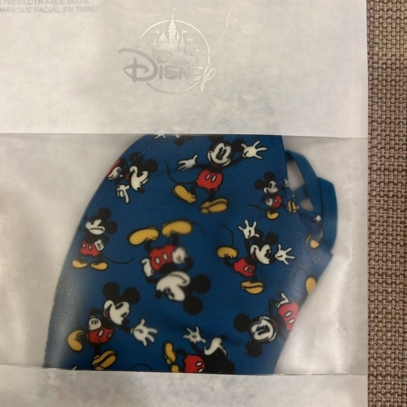 Disneyland Mickey Mouse Cloth Face Mask - Picture 2 of 5